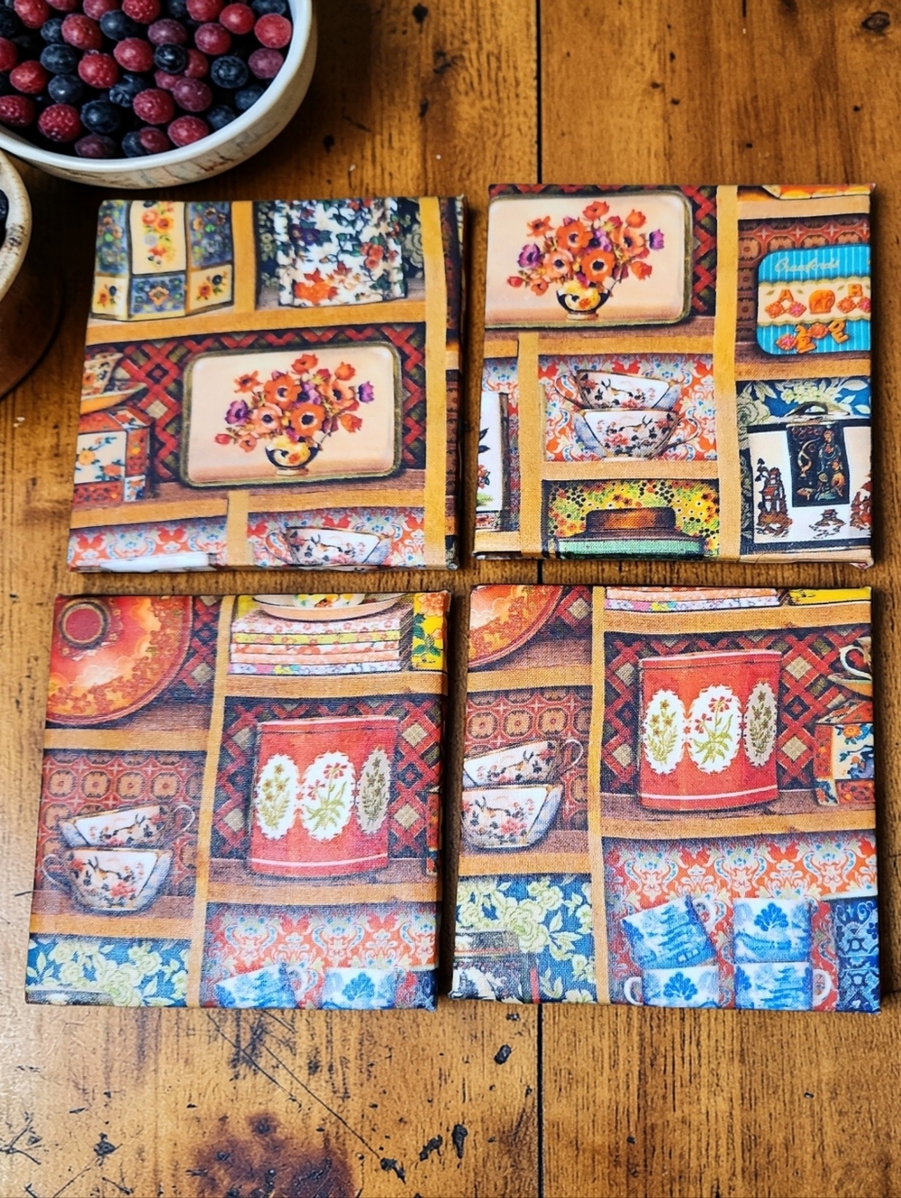 Cottagecore Coaster Set - Picture 2 of 2